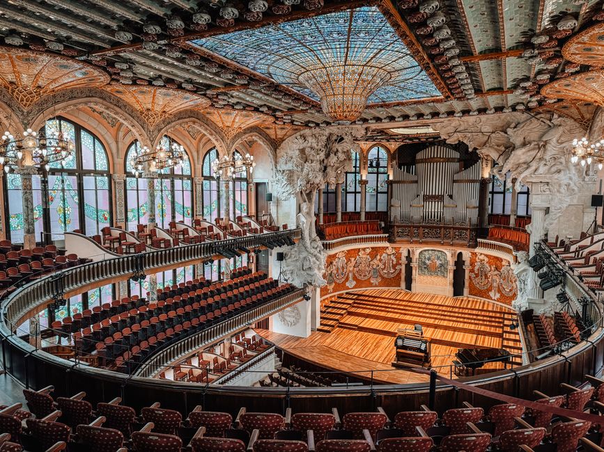 Palau de la Música Catalana, Barcelona, Spain
