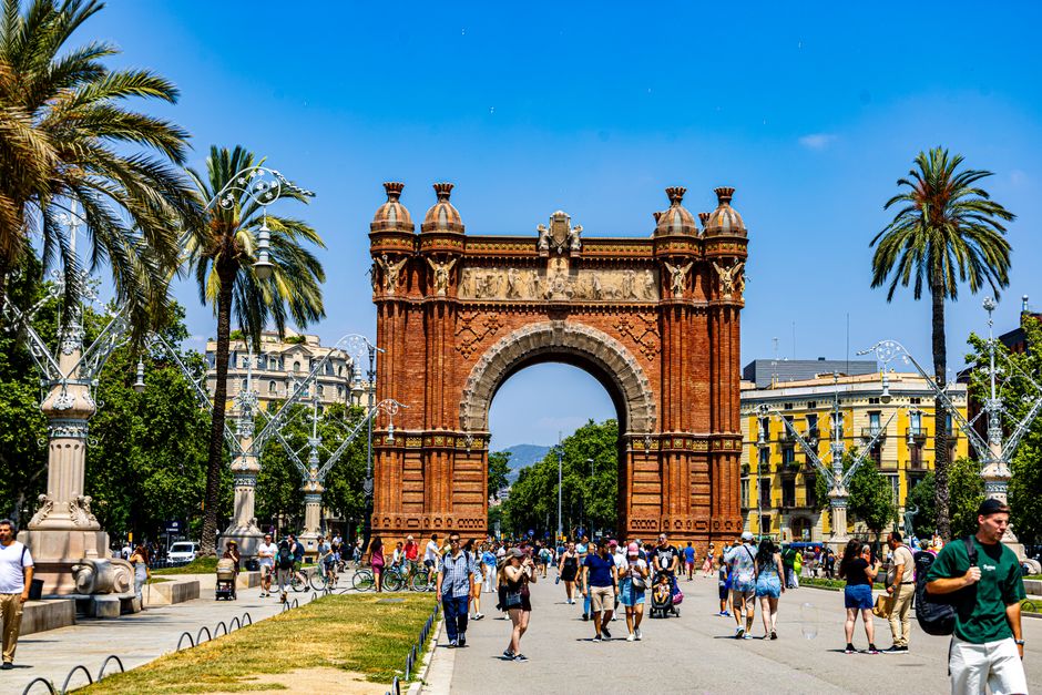 Arc de Triomf, Barcelona, Spain
