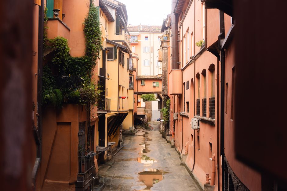 Former Jewish Ghetto, Bologna, Italy