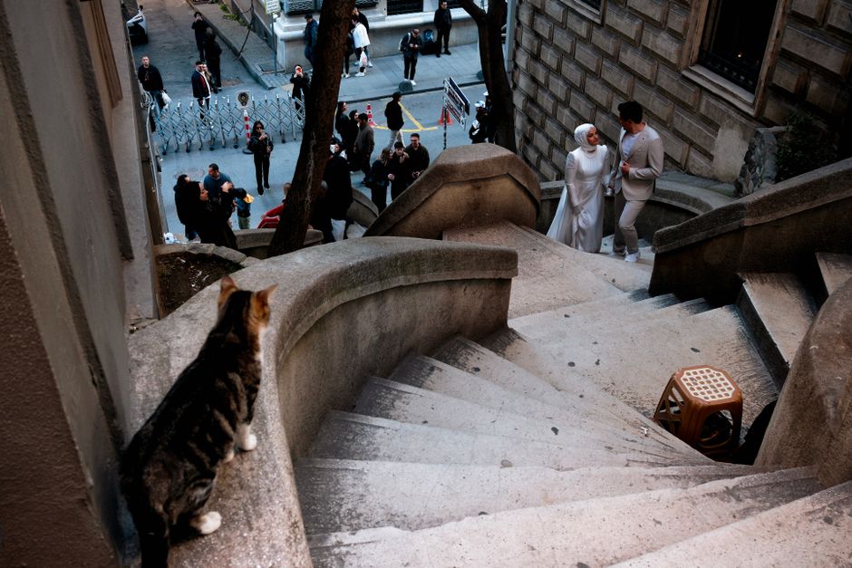 Kamondo Stairs, Istanbul, Turkey