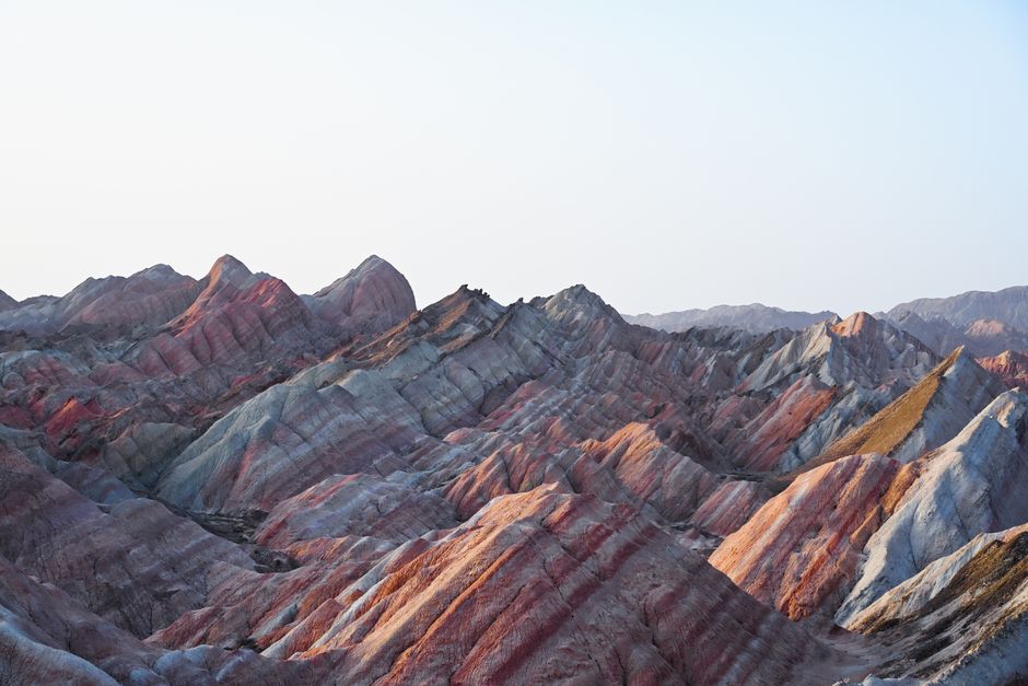Zhangye Danxia Landform Geological Park, China