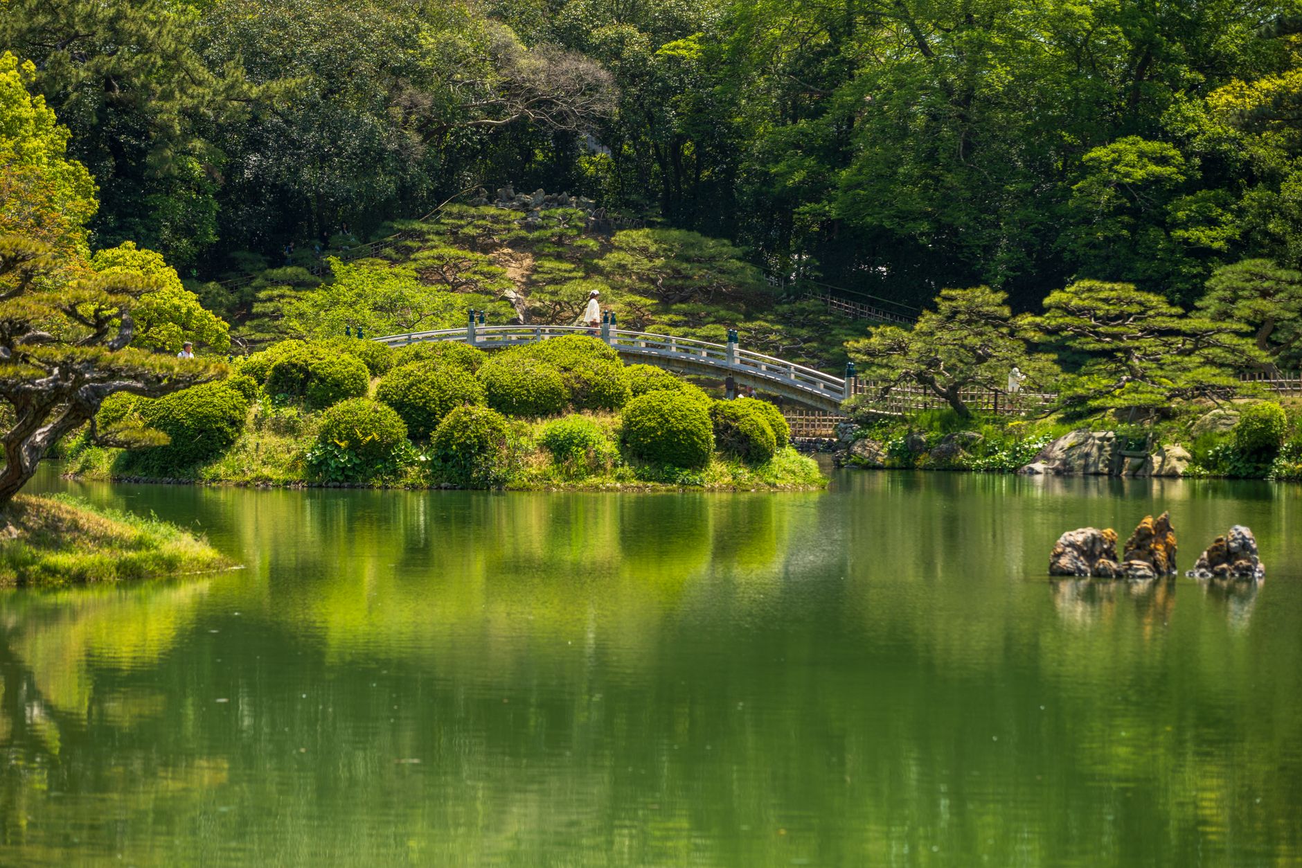 Gyokusen'inmaru Garden, Kanazawa Castle Park, Japan