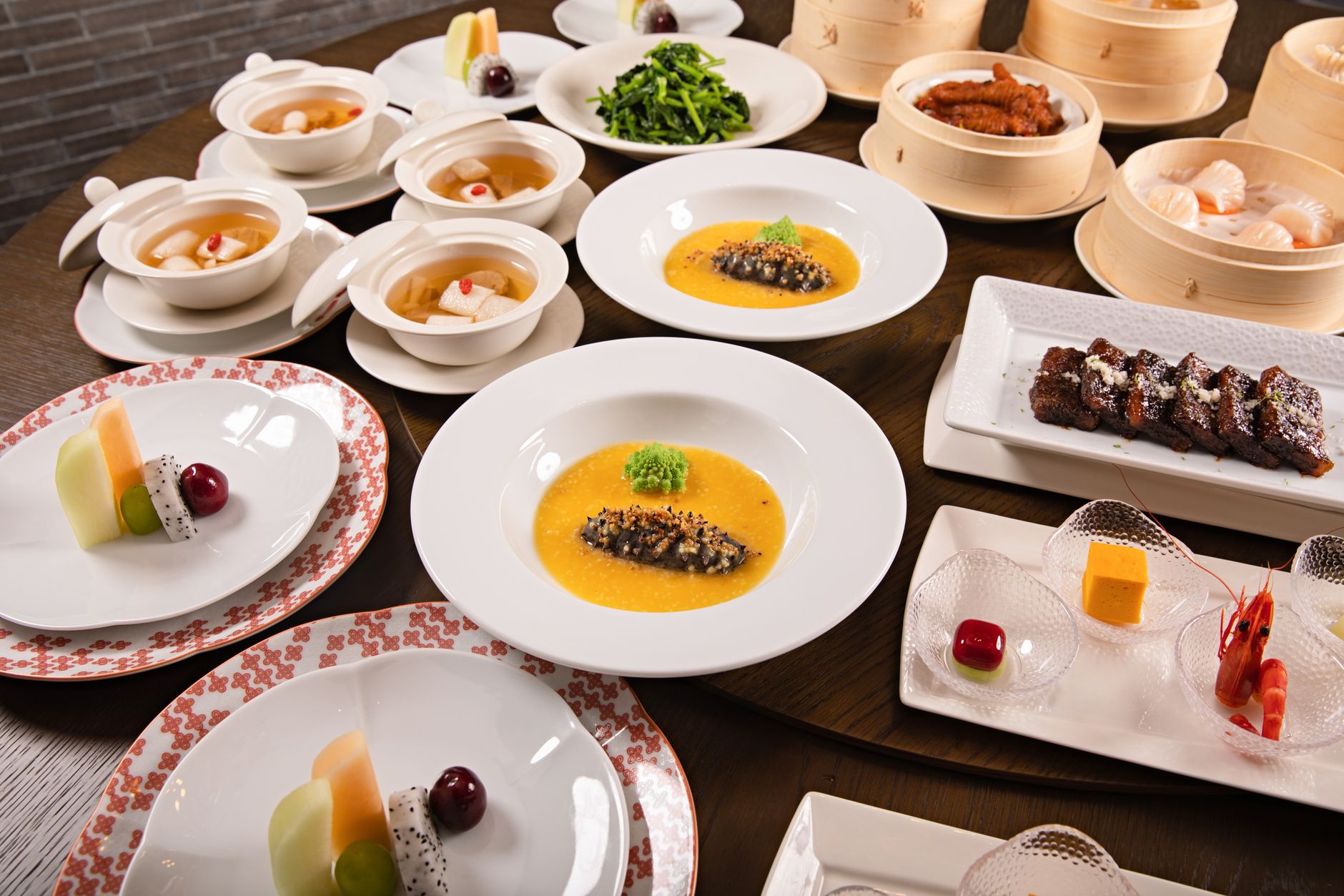 A vibrant mosaic of diverse global dishes and traditional food markets, hinting at the rich culinary heritage of different cultures.