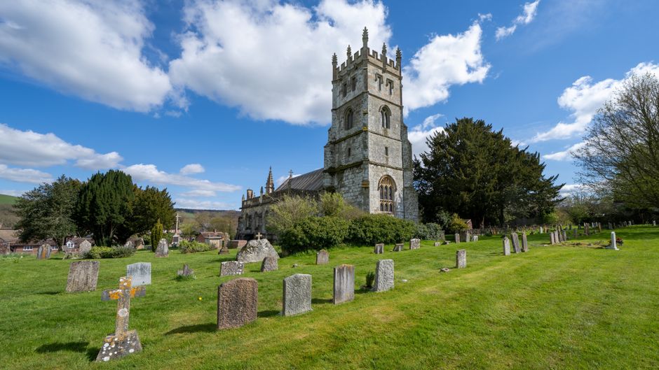 St. Just in Roseland Church, Cornwall, England