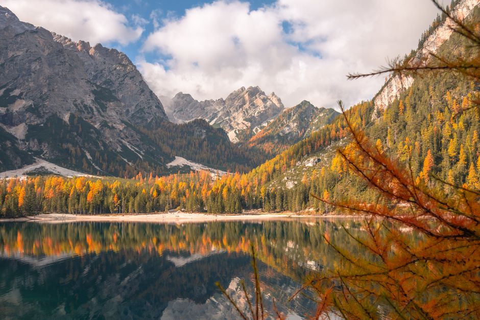 Lago Federa, Croda da Lago, Italy