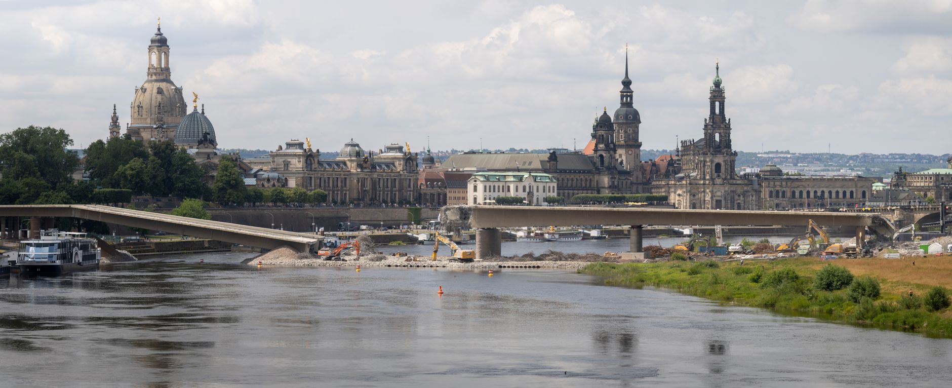 Loschwitz Bridge, Dresden, Germany