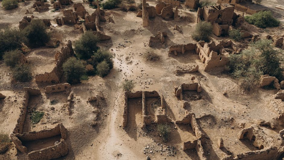 Ubar (Wabar), Empty Quarter, Oman