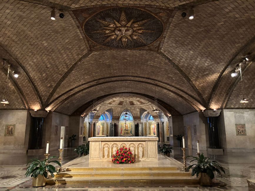 Saint Joseph's Oratory Crypt Church, Montreal, Canada