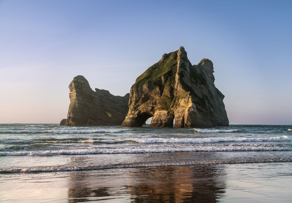 Wharariki Beach, New Zealand