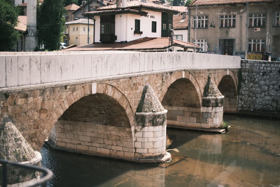 Trnovo Bridge, Ljubljana, Slovenia