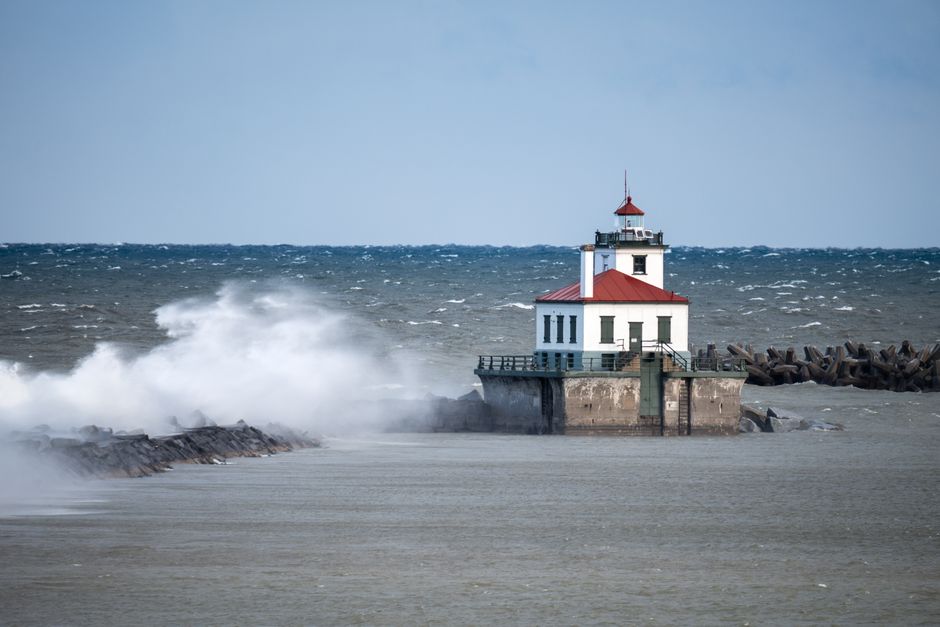 Charlotte-Genesee Lighthouse, Rochester, New York, USA