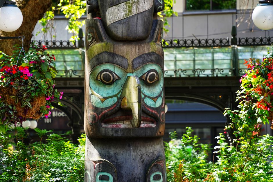 SG̱ang Gwaay Llnagaay, Haida Gwaii, British Columbia, Canada