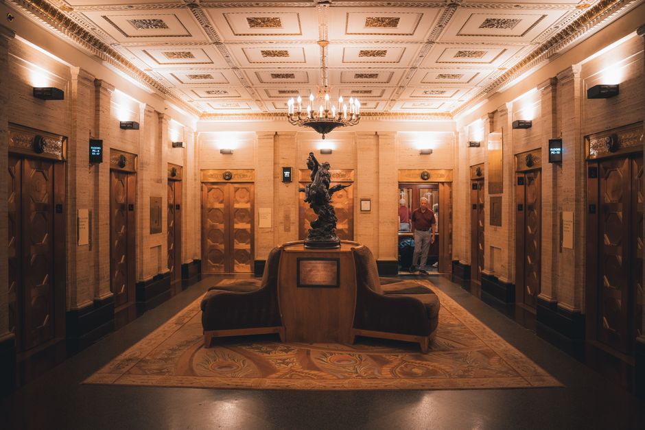 Fisher Building Lobby, Detroit, USA