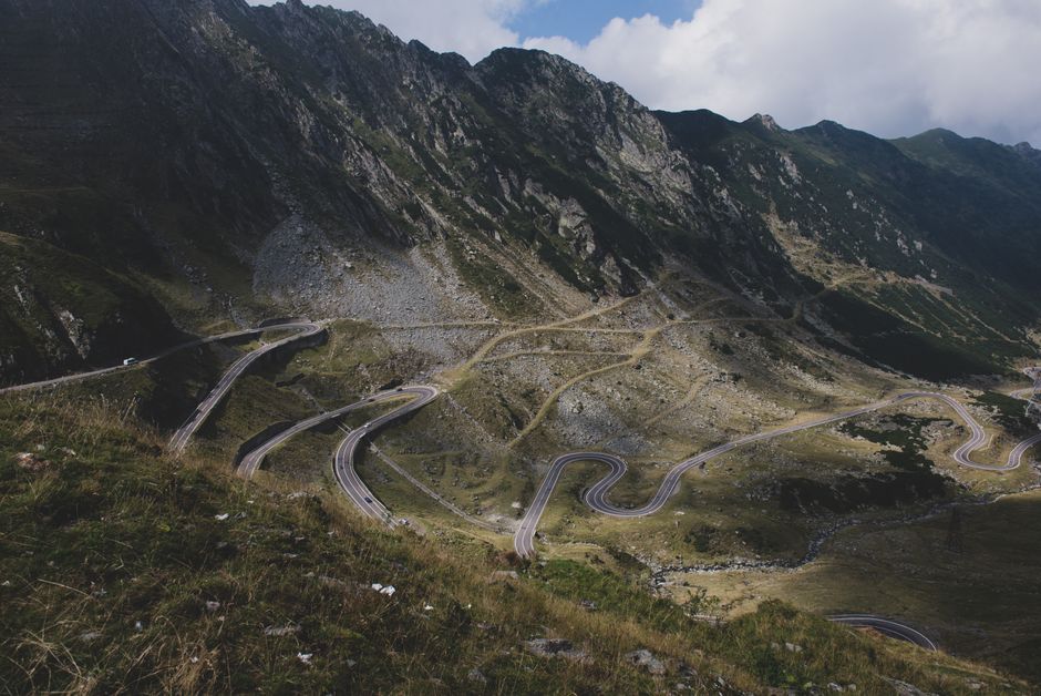 Transfăgărășan Road, Carpathian Mountains, Romania