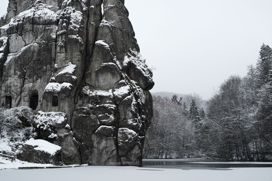 Externsteine, Teutoburg Forest, Germany