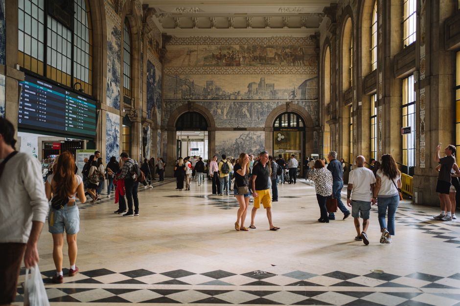 São Bento Railway Station, Porto, Portugal