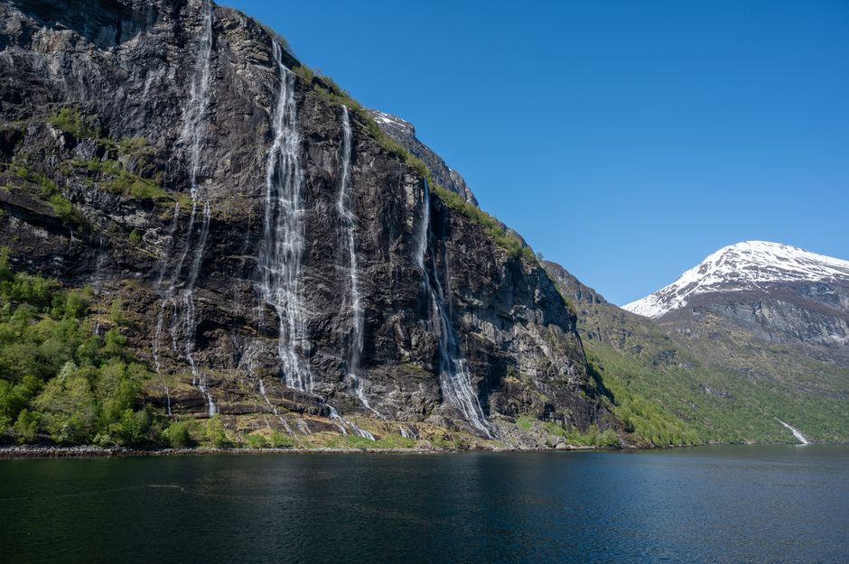 Seven Sisters Waterfall, Geirangerfjord, Norway