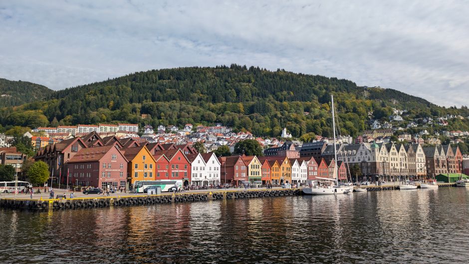 Bryggen Wharf, Bergen, Norway