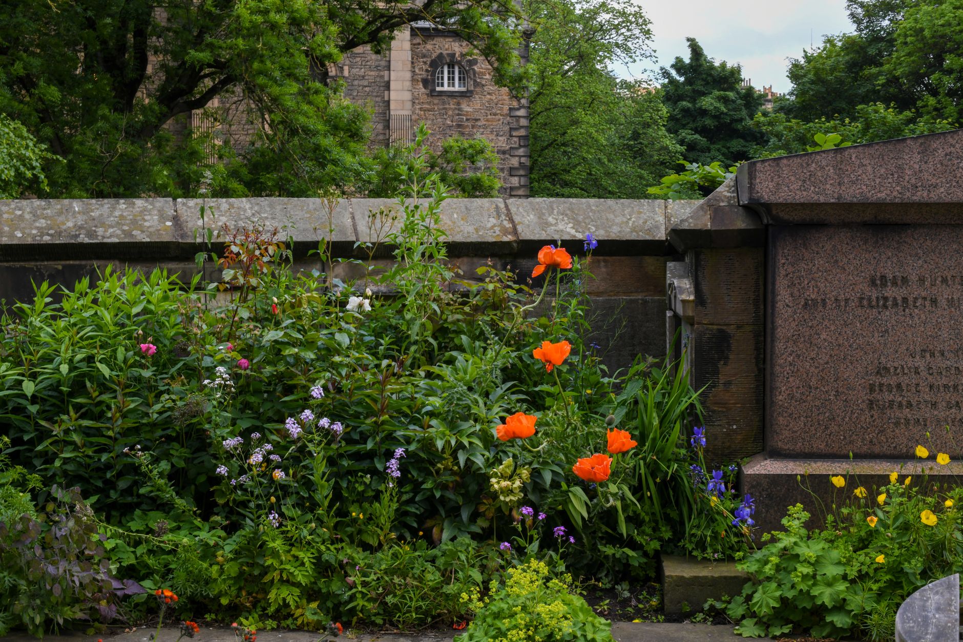 St Dunstan in the East Church Garden, London, UK
