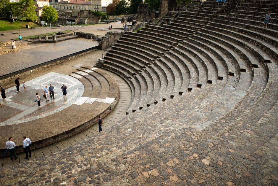 Odéon Antique de Lyon, France
