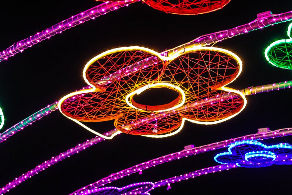 Robolights, Palm Springs, USA