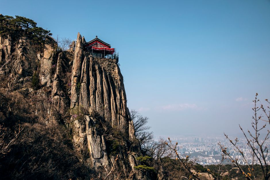 Inwangsan Mountain Trails (near Muak-dong), Jongno-gu, Seoul, South Korea