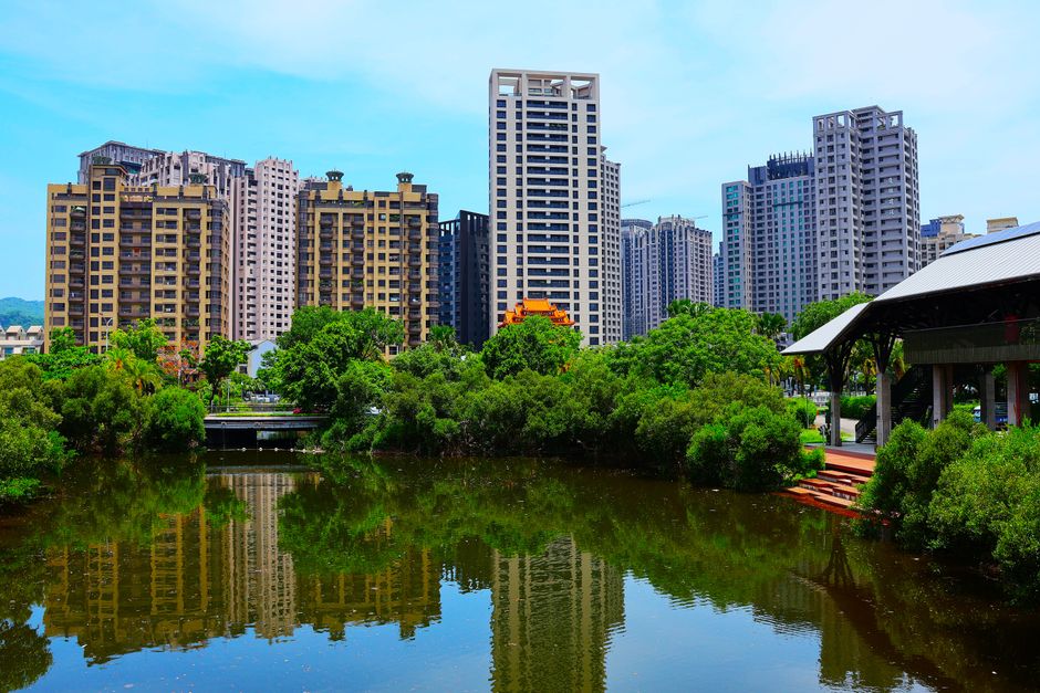 Zhongdu Wetlands Park, Kaohsiung, Taiwan