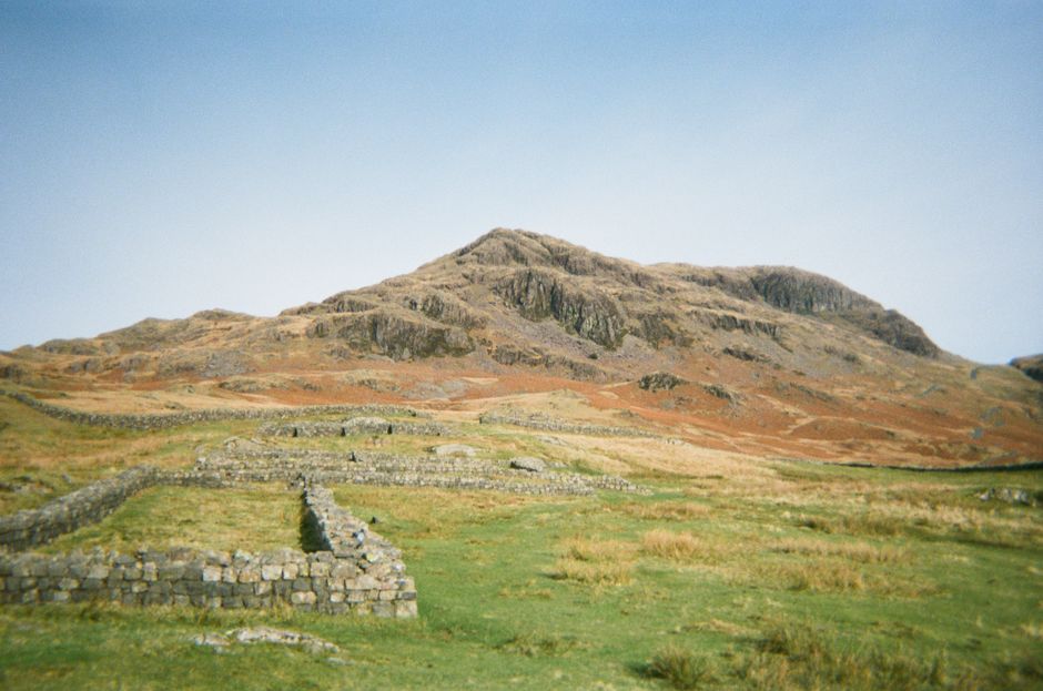 Hardknott Roman Fort, Lake District, England