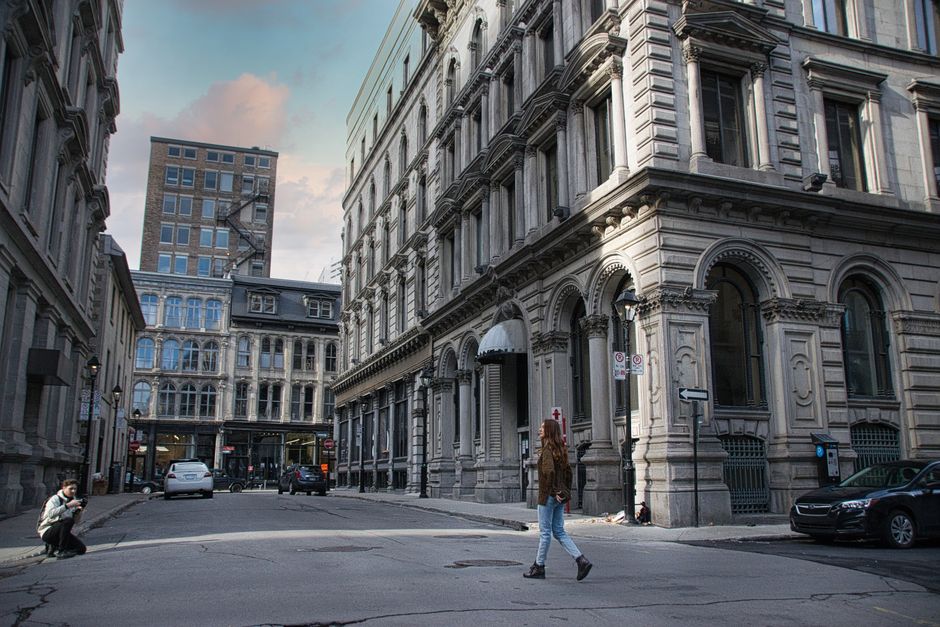 Rue Saint-Louis, Old Montreal, Montreal, Canada