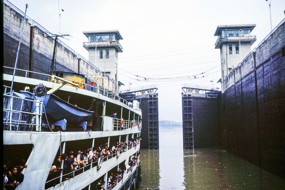 Welland Canal Lock 3 Viewing Centre, St. Catharines, Ontario, Canada