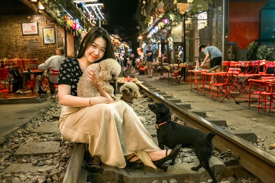 Hanoi, Vietnam (Train Street)