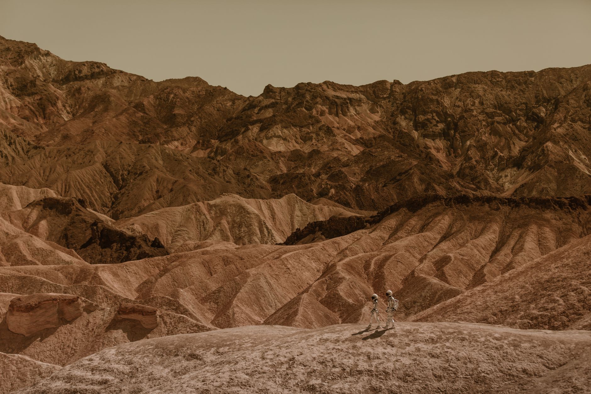A sweeping landscape showing a blend of unique natural formations and mysterious ancient structures, hinting at hidden wonders.