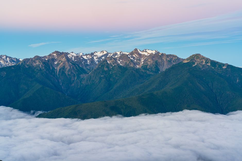 Pyramid Peak, Olympic National Park, USA