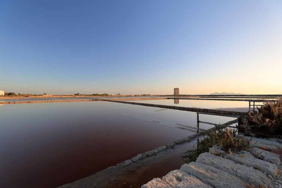 Trapani Salt Pans, Sicily, Italy
