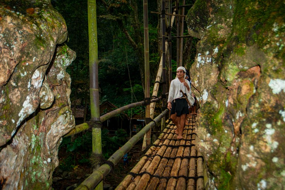 Kanekes Village, Banten, Java, Indonesia