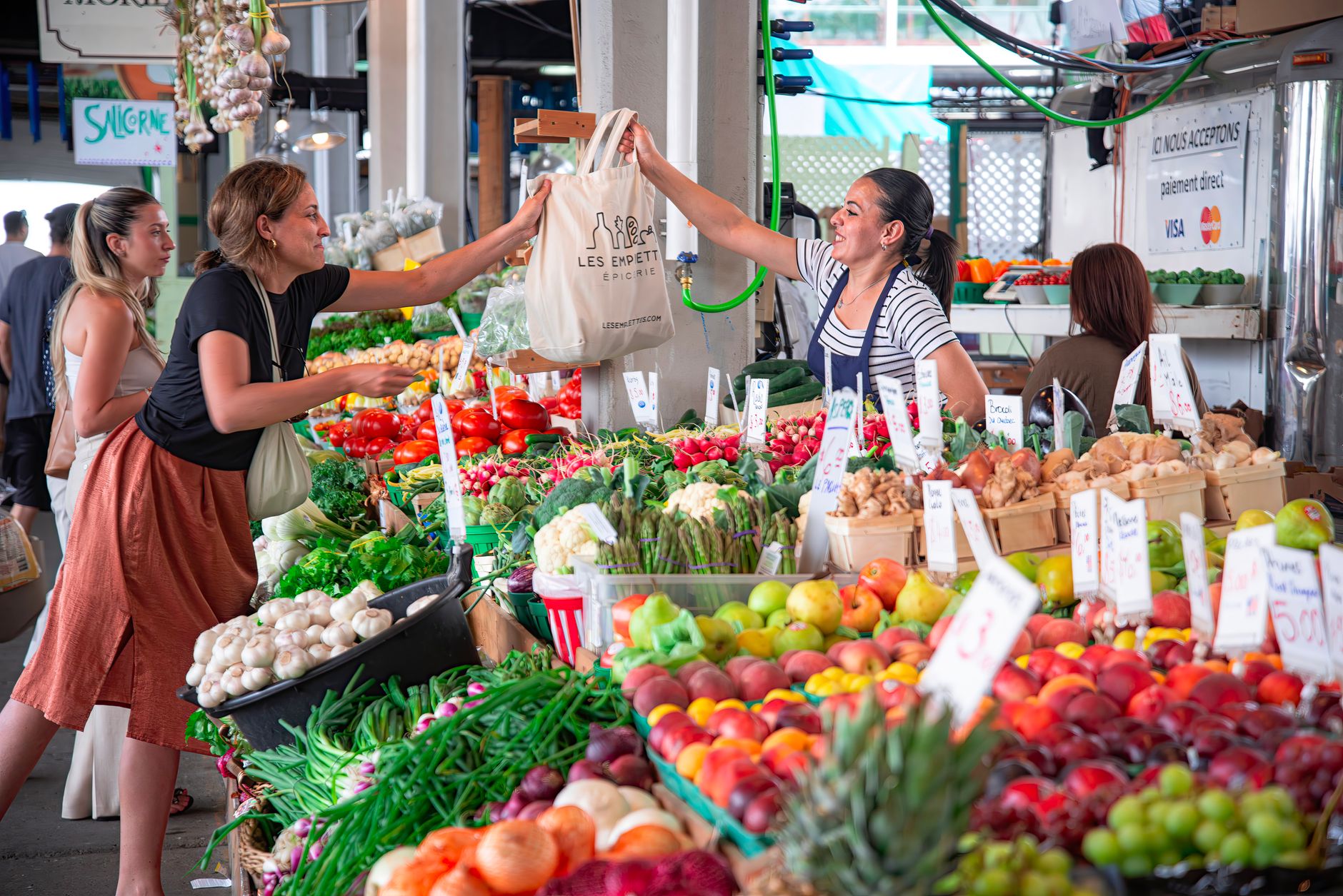 Marché Saint-Antoine Célestins, Lyon, France