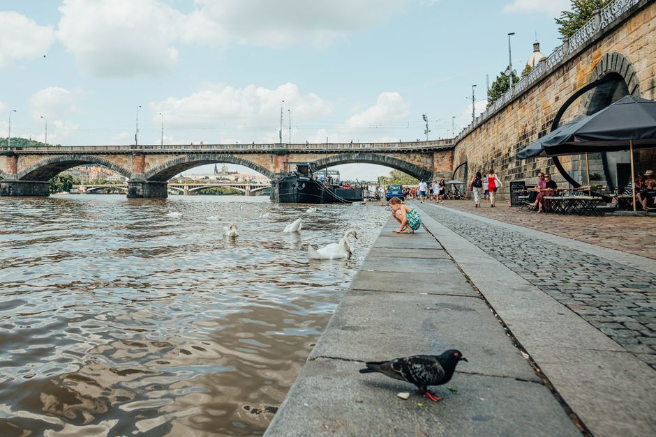 Rašínovo nábřeží, Prague, Czech Republic