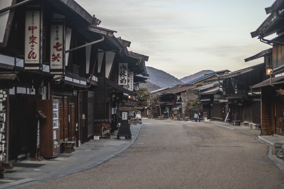 Tsumago-juku, Nagiso, Nagano, Japan