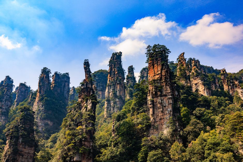 Tianzi Mountain Scenic Area, Zhangjiajie, China